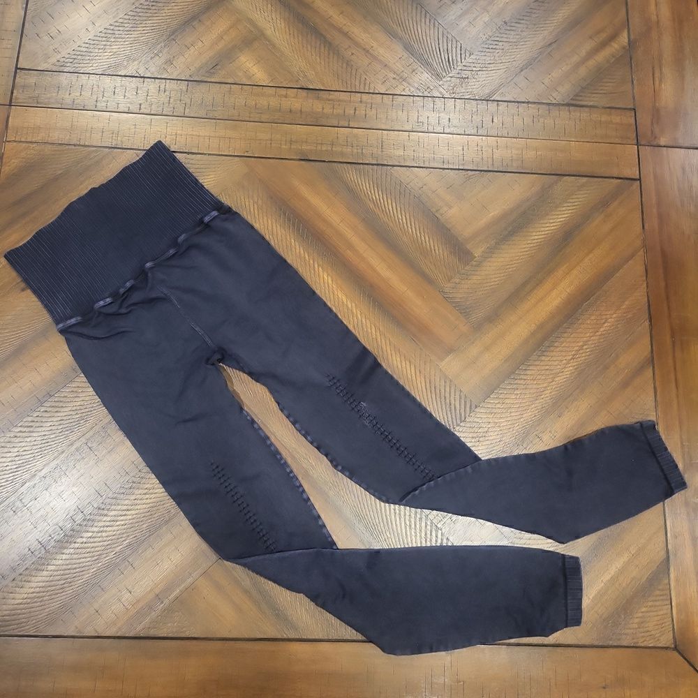 Free People Good Karma leggings washed black XS/S